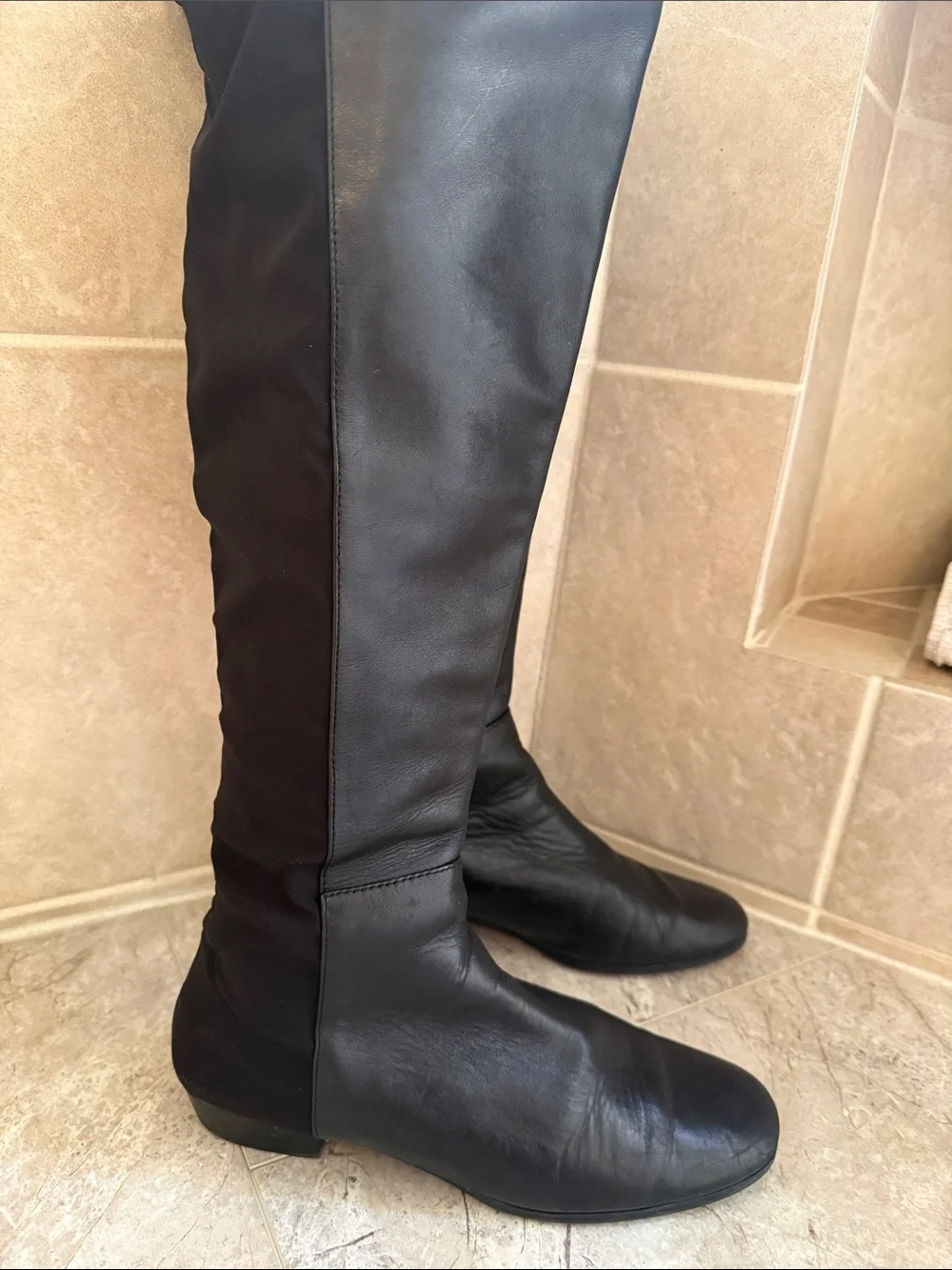 Vince Camuto Karita Over the Knee Black Boots